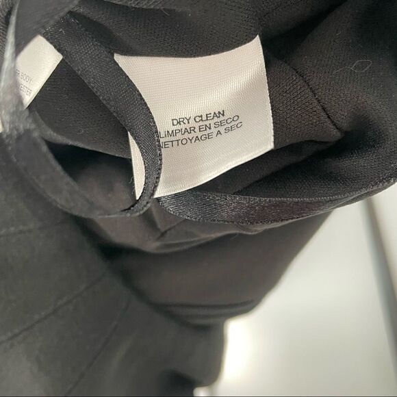 [6] Evan Picone Neutral Tone Plaid Sleeveless Belted Midi Dress Black Tan & Grey - Picture 16 of 16